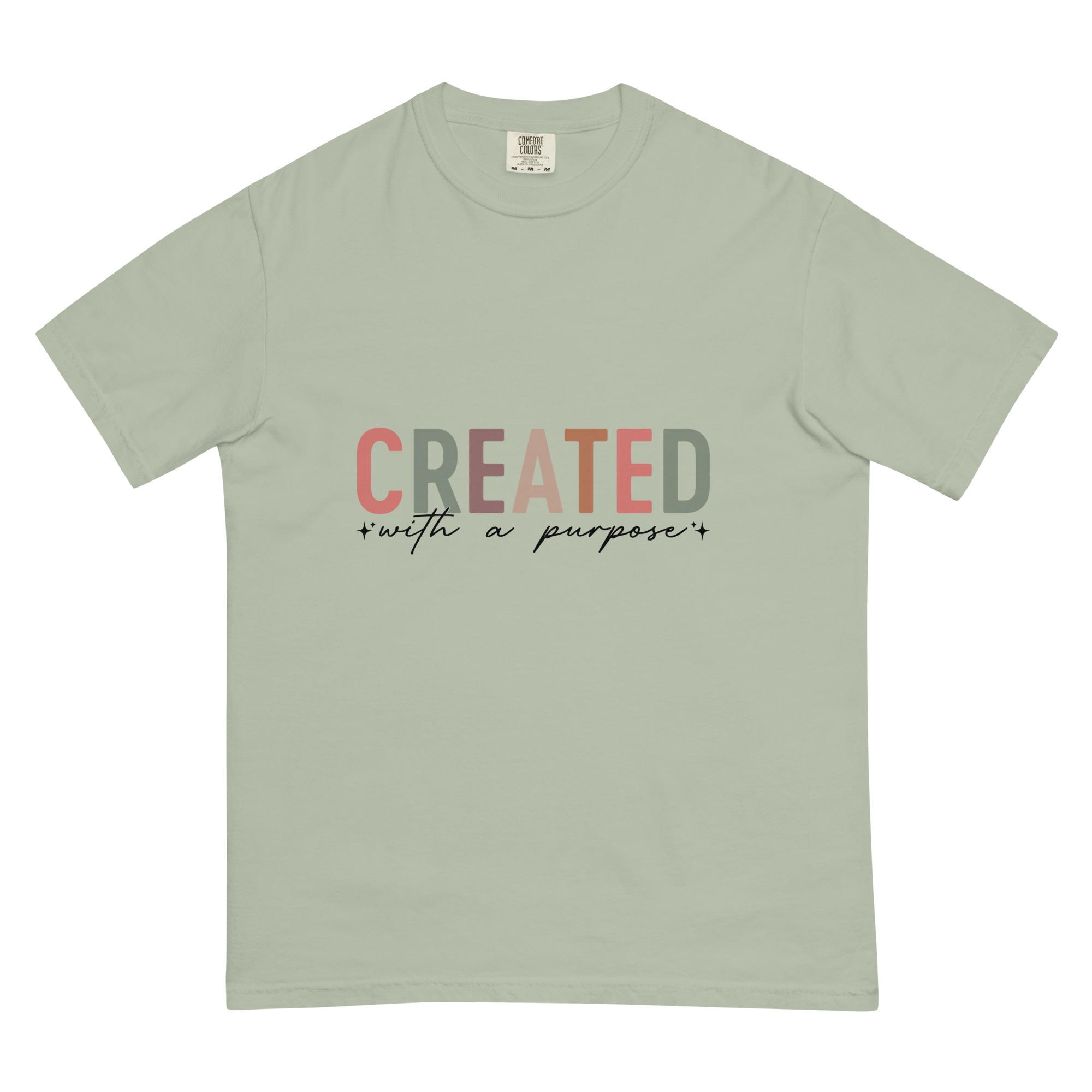 Created with a Purpose unisex t-shirt bay