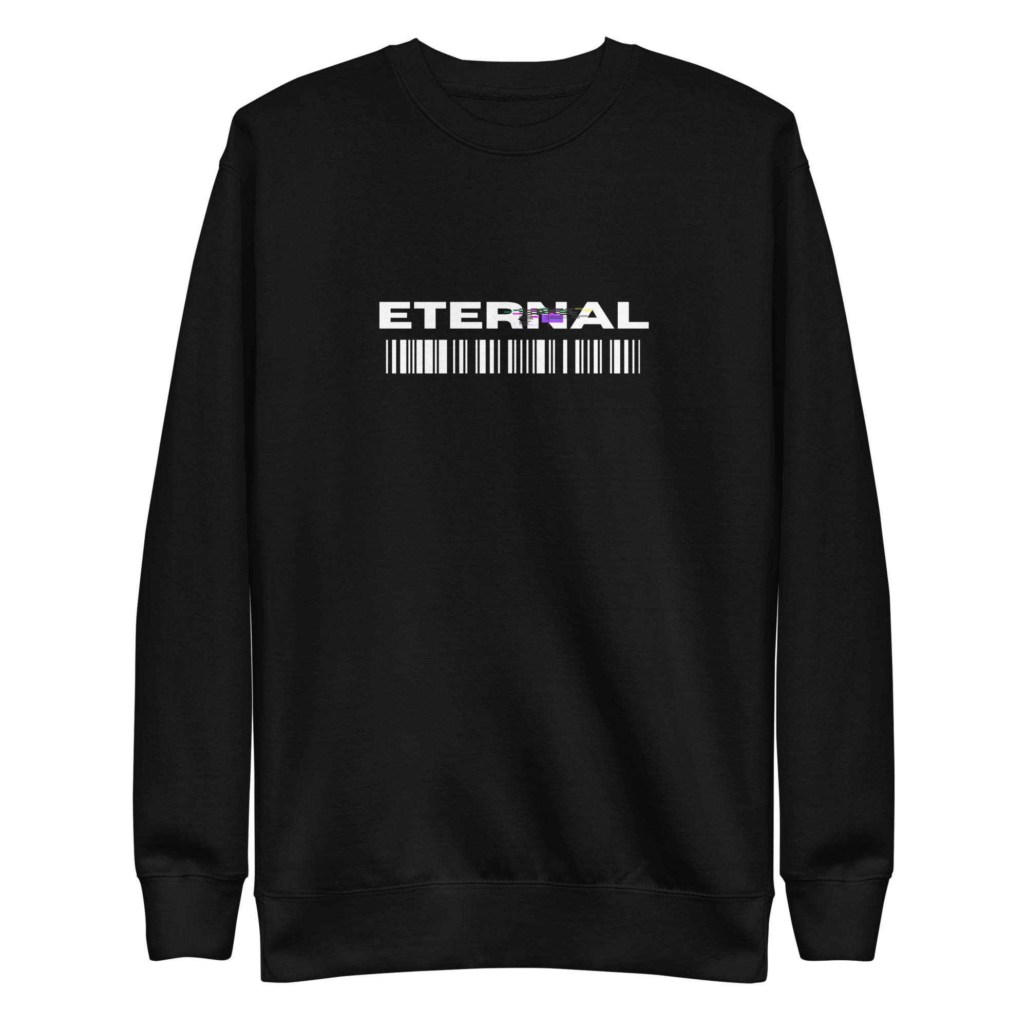 Eternal Sweatshirt unisex-premium-sweatshirt-black-front