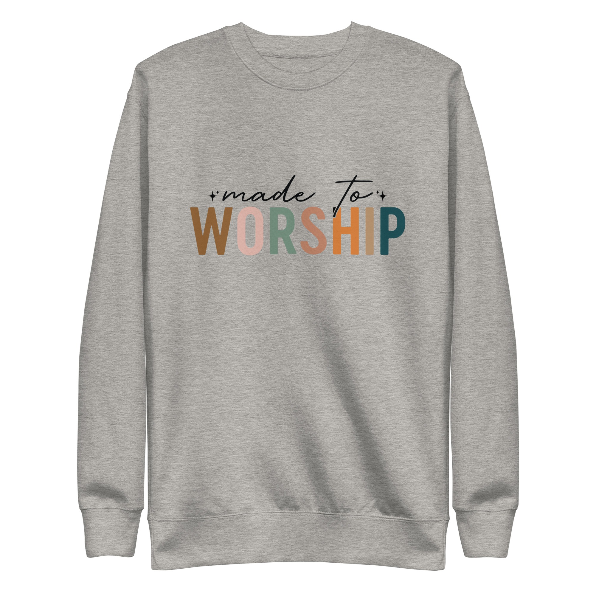 Made to worship Sweatshirt grey